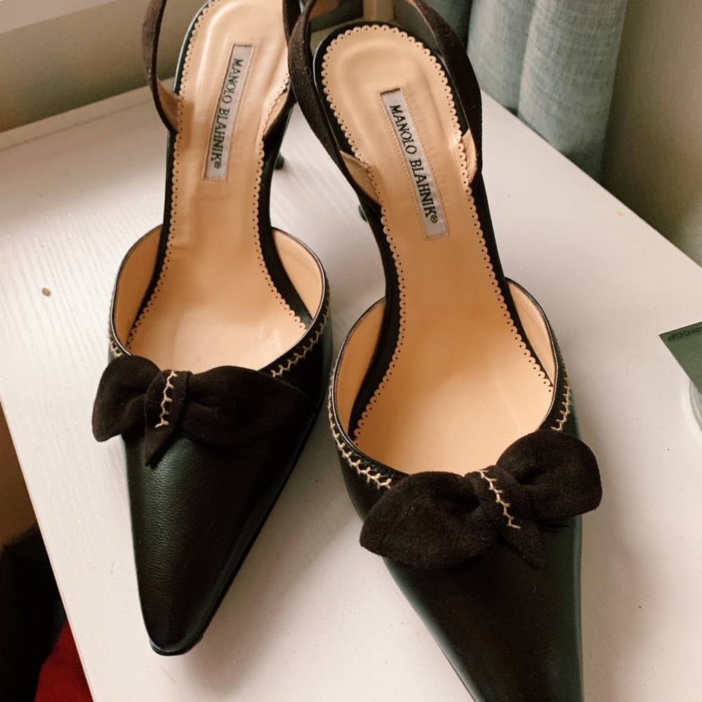 authentic Manolo Blahnik heels - Picture 3 of 4